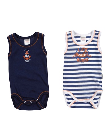 ABSORBA Baby bodysuit Midnight blue 100% Cotton