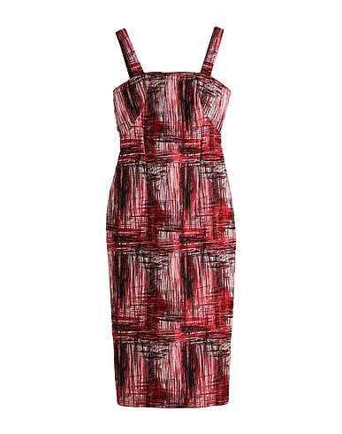 BYBLOS Midi dress Brick 100% Polyester