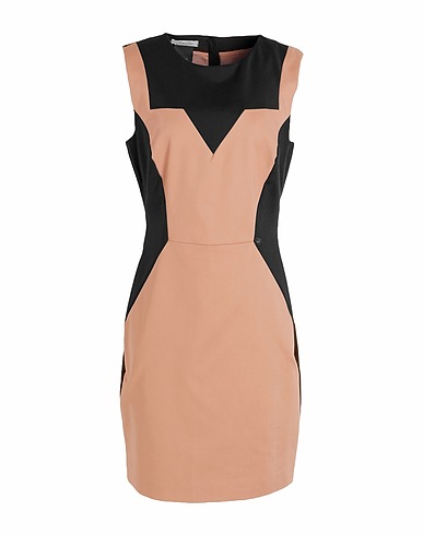 BETTY BLUE Minivestido Negro 50% Algodón, 47% Poliamida, 3% Elastán