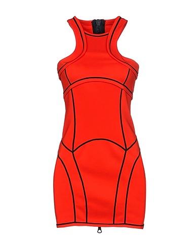 DSQUARED2 Short dress Red 98% Viscose, 2% Elastane