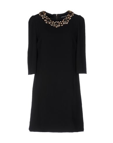 Dolce & Gabbana Short Dress In Black