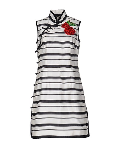 DOLCE&GABBANA Short dress White 100% Silk