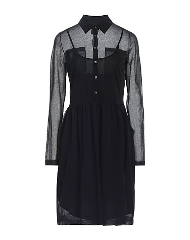 MARC BY MARC JACOBS Shirt dress Black 80% Cotton, 20% Polyamide