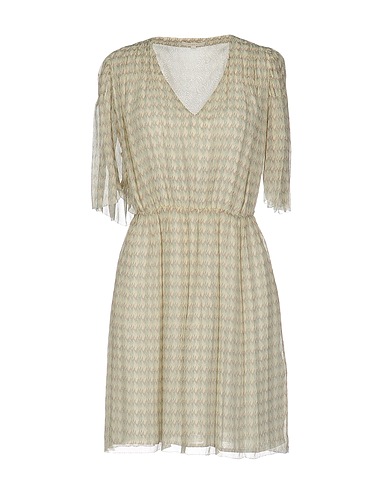 HOSS INTROPIA Short dress Ivory 100% Silk