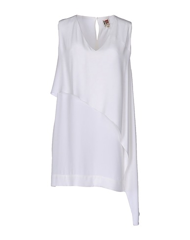 I'M ISOLA MARRAS Short dress White 61% Acetate, 39% Viscose