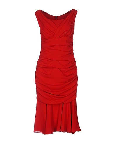 DOLCE&GABBANA Midi dress Red 100% Silk