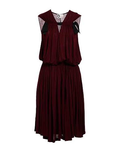 LANVIN Elegant dress Burgundy 100% Viscose