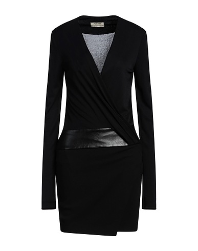 PINKO Sheath dress Black 82% Viscose, 18% Polyamide, Polyester