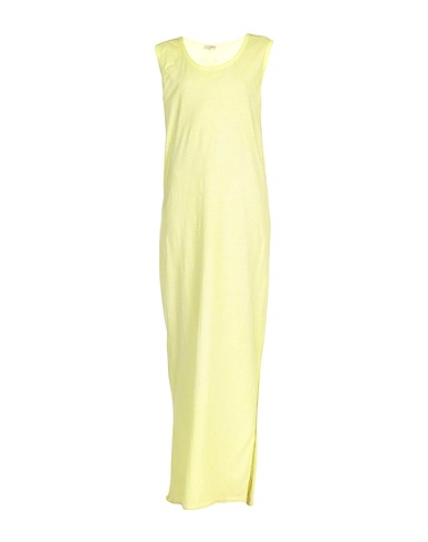SCEE by TWINSET Long dress Lime green 100% Cotton