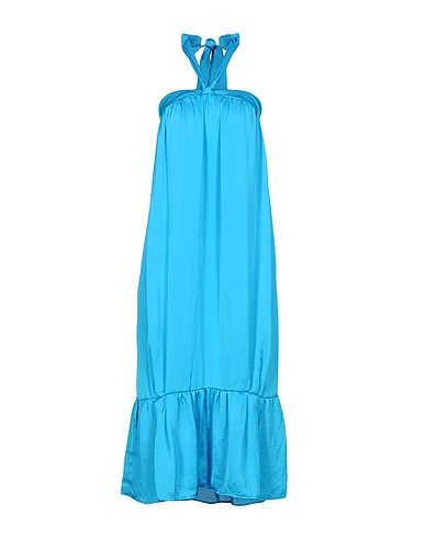 TWINSET Midi dress Azure 100% Polyester