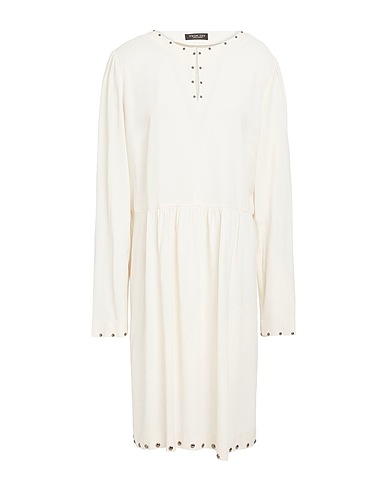 TWINSET Short dress Ivory 98% Viscose, 2% Elastane