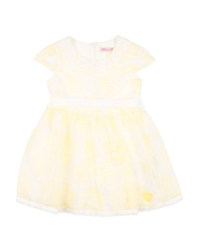 MISS BLUMARINE Dress Yellow 100% Polyester