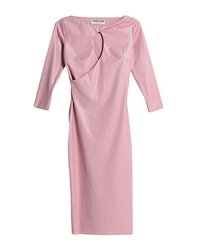CHIARA BONI LA PETITE ROBE Midi dress Pink 72% Polyamide, 28% Elastane