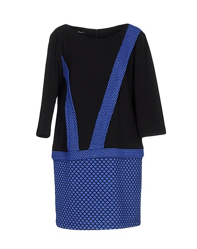 HANITA Short dress Black 100% Polyester