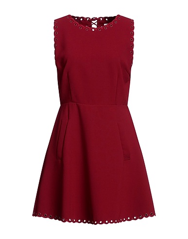SUNCOO Robe courte Bordeaux 100% Polyester