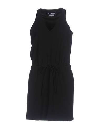 BOUTIQUE MOSCHINO Short dress Black 70% Triacetate, 30% Polyester