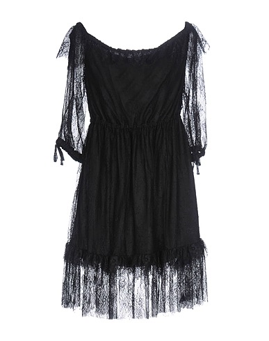 PHILOSOPHY di LORENZO SERAFINI Short dress Black 100% Polyamide