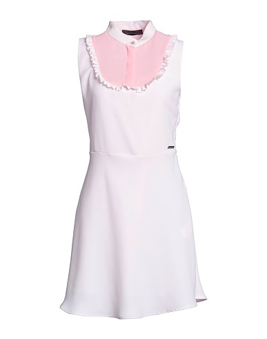 FRANKIE MORELLO Short dress Light pink 89% Polyester, 11% Elastane