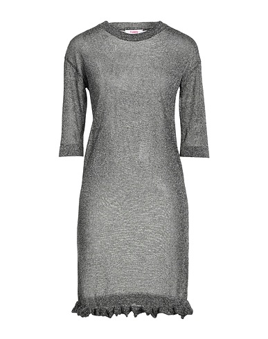 BLUGIRL Short dress Black 73% Polyester, 27% Lurex®