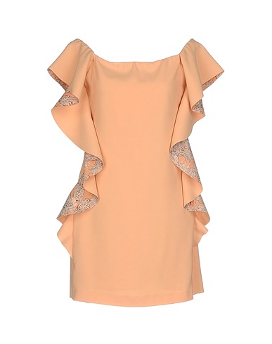 PINKO Vestito corto Beige 100% Poliestere