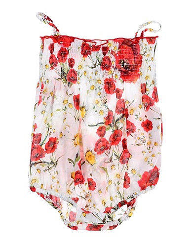 DOLCE&GABBANA Baby jumpsuit  Red 100% Cotton