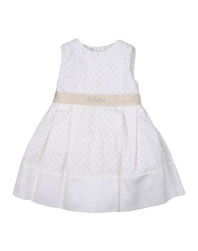 LE BEBÉ Baby dress White 100% Cotton