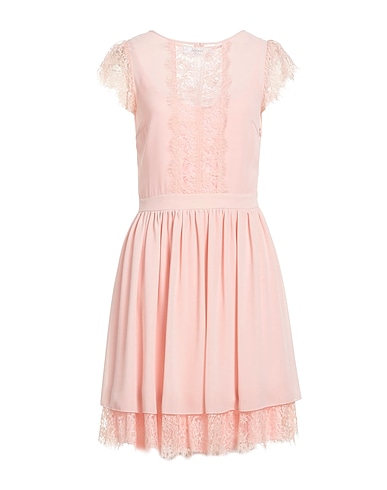 BLUGIRL Short dress Pink 100% Polyester, Polyamide