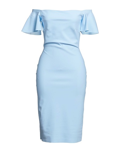 CHIARA BONI LA PETITE ROBE Midi dress Sky blue 72% Polyamide, 28% Elastane
