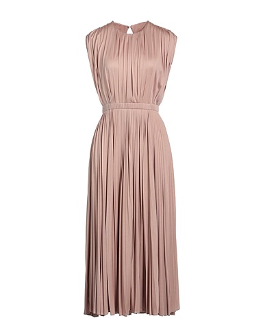 VALENTINO GARAVANI Midi dress Light brown 100% Silk