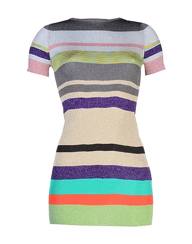 MISSONI ミニワンピース・ドレス 鉛色 レーヨン 56% / ポリエステル 31% / レーヨン 13%