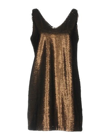 MARCIANO by GUESS Elegant dress Brown 63% Polyether, 33% Viscose, 4% Elastane