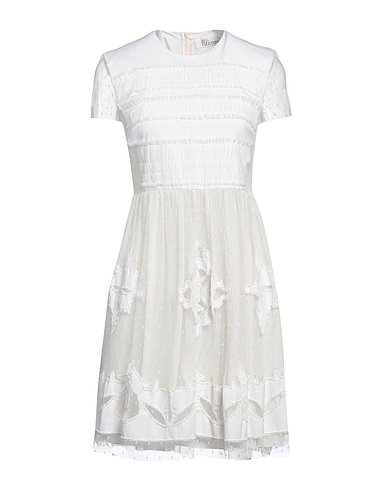 REDValentino Robe courte 100% Polyamide, Coton, Élasthanne