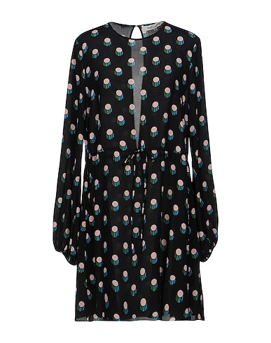 DIANE VON FURSTENBERG Short dress Black 100% Silk