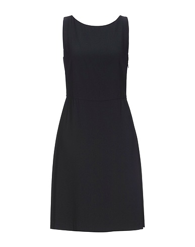 SEVENTY VENEZIA Vestito midi Nero 83% Acetato, 17% Viscosa