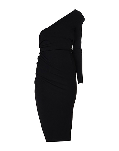 MARCIANO by GUESS Vestito midi Nero 96% Poliestere, 4% Elastan, Viscosa, Poliammide