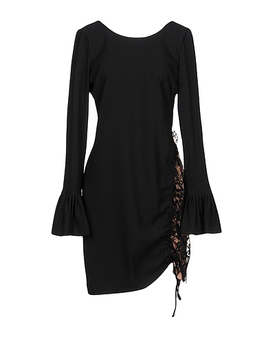 TWINSET Short dress Black 95% Polyester, 5% Elastane
