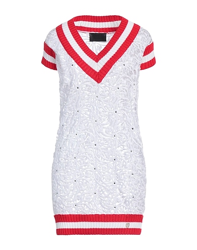 PHILIPP PLEIN Sheath dress 60% Polyester, 40% Cotton