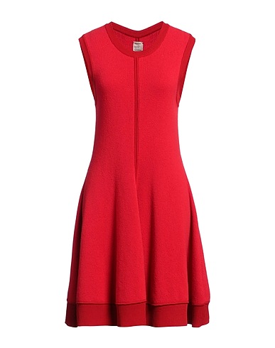 MAISON RABIH KAYROUZ Short dress Red 100% Wool