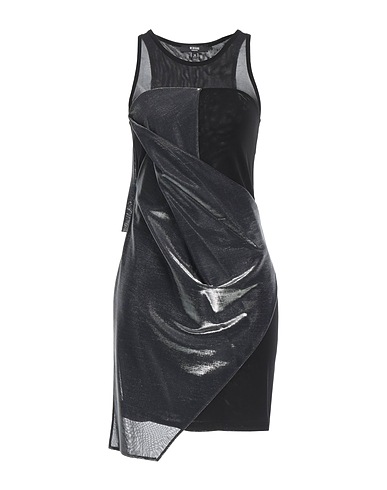 VERSUS VERSACE Sheath dress Black 100% Viscose, Polyester, Polyamide