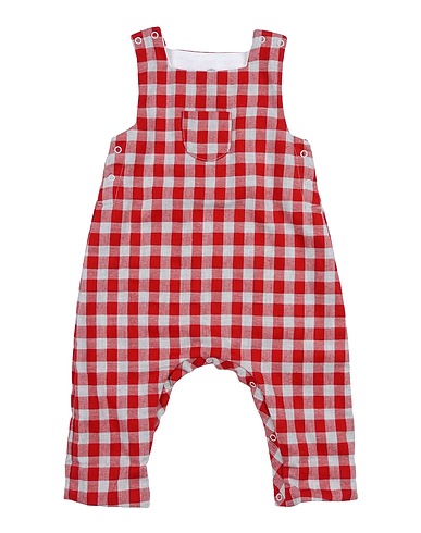 PETIT BATEAU Baby jumpsuit  Red 100% Cotton