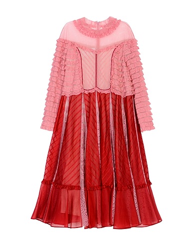 VALENTINO GARAVANI Midi dress Antique rose 100% Cotton, Polyamide