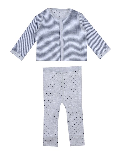PETIT BATEAU Baby co-ord  Light grey 75% Cotton, 25% Modal