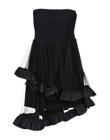 PINKO Short dress Black 91% Polyester, 9% Elastane, Polyamide