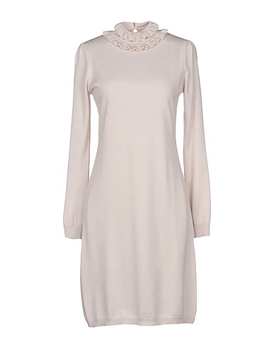 BLUGIRL Short dress Light pink 100% Wool