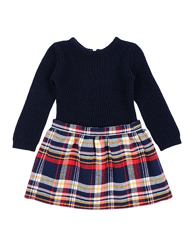 DSQUARED2 Vestido para bebé  Midnight blue 75% Cotton, 23% Acrylic, 2% Other Fibres