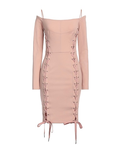 PINKO Sheath dress Blush 65% Viscose, 30% Polyamide, 5% Elastane, Polyester