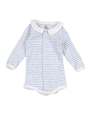 PETIT BATEAU Strampelanzug Elfenbein 100% Baumwolle