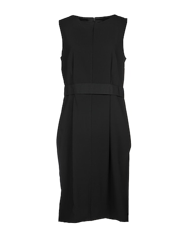DOLCE&GABBANA Midi dress Black 66% Acetate, 31% Viscose, 3% Elastane