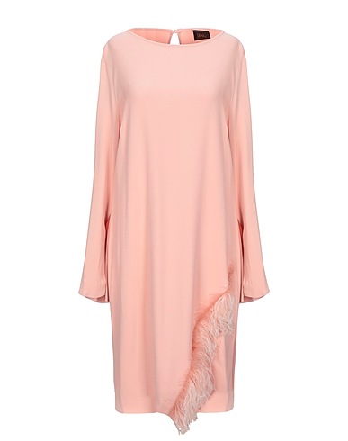 LIU •JO Short dress Pink 99% Viscose, 1% Elastane