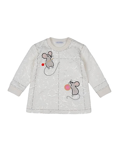 DOLCE&GABBANA Vestido para bebé  Ivory 64% Viscose, 36% Cotton